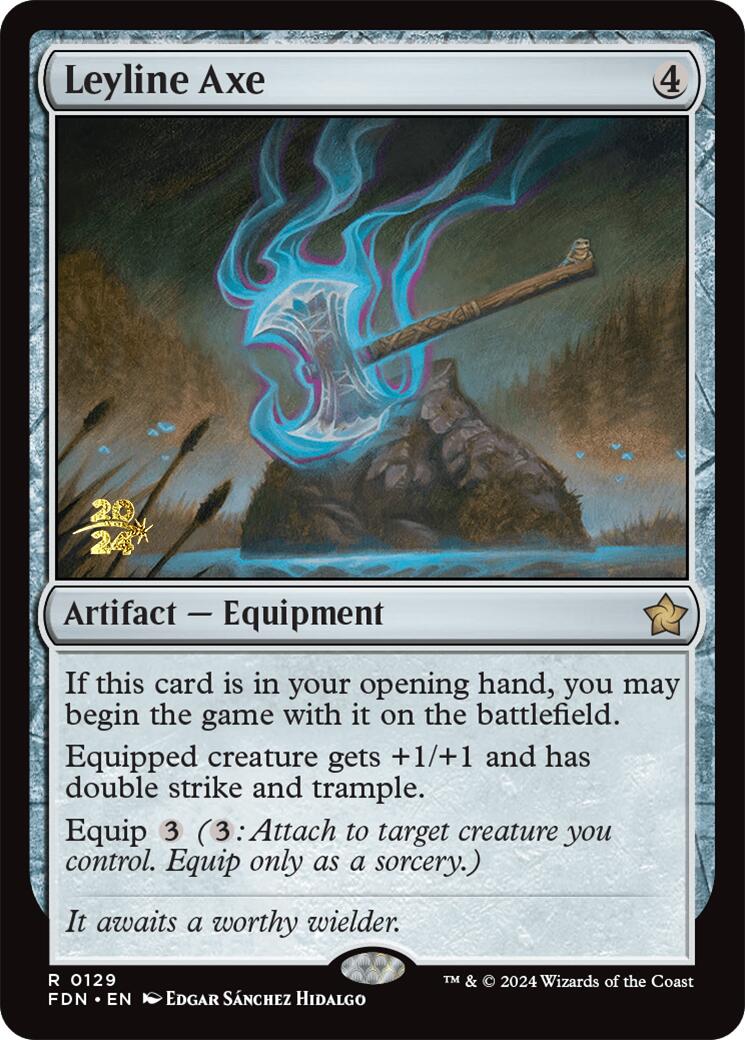 Leyline Axe [Foundations Prerelease Promos] | Gamers Paradise