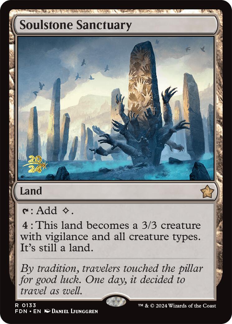 Soulstone Sanctuary [Foundations Prerelease Promos] | Gamers Paradise