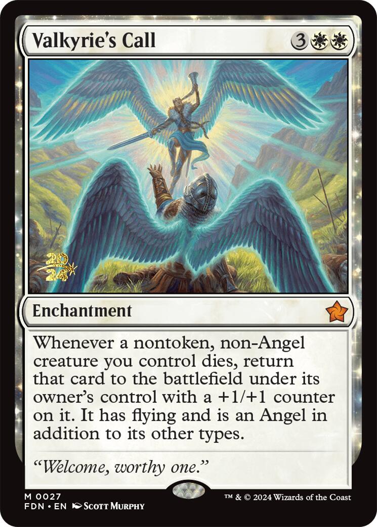 Valkyrie's Call [Foundations Prerelease Promos] | Gamers Paradise