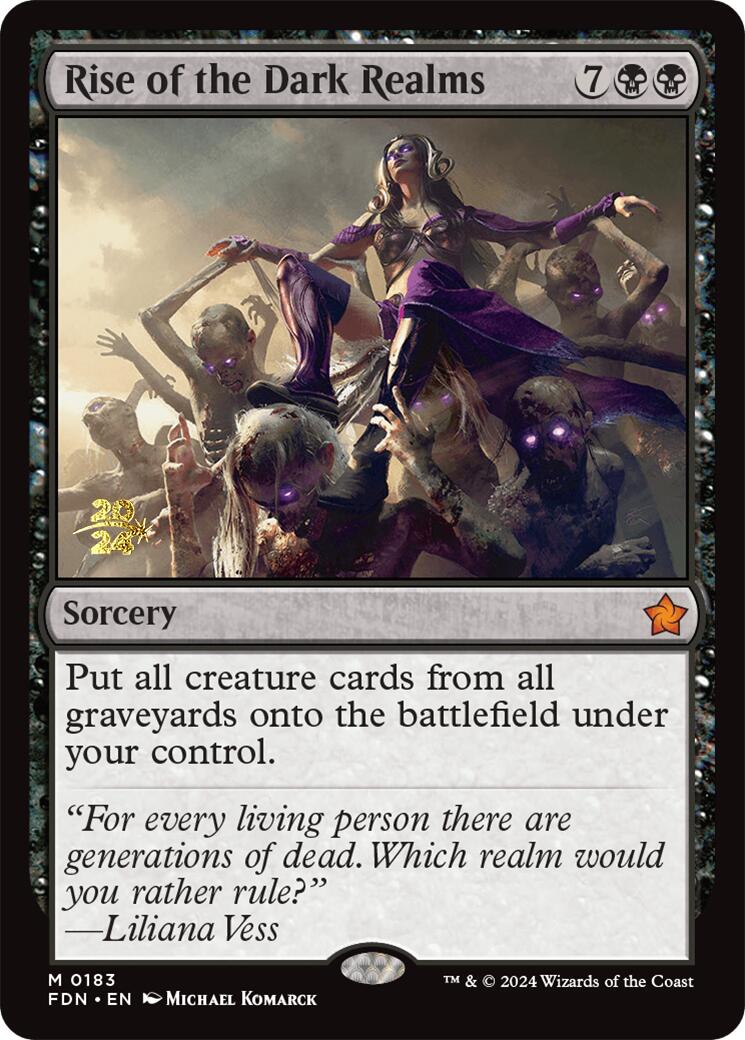 Rise of the Dark Realms [Foundations Prerelease Promos] | Gamers Paradise