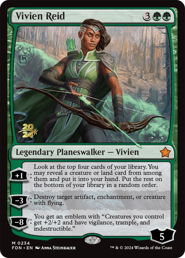 Vivien Reid [Foundations Prerelease Promos] | Gamers Paradise