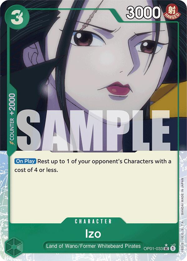 Izo (OP01-033) (Extended Art) [Premium Booster -The Best-] | Gamers Paradise