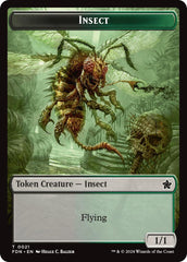 Goblin // Insect Doubled-Sided Token [Foundations Tokens] | Gamers Paradise