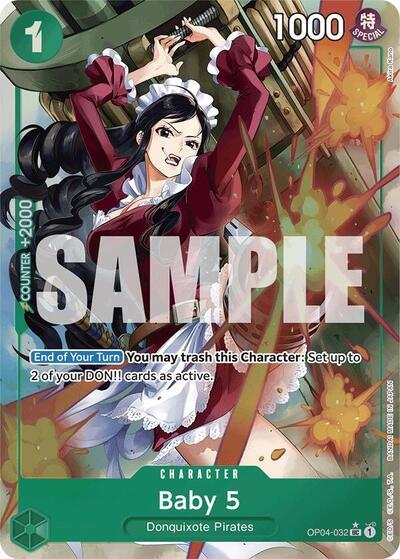 Baby 5 (OP04-032) (Full Art) [Premium Booster -The Best-] | Gamers Paradise