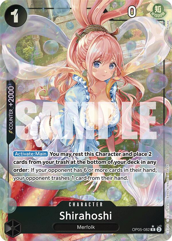 Shirahoshi (OP05-082) (Alternate Art) [Premium Booster -The Best-] | Gamers Paradise