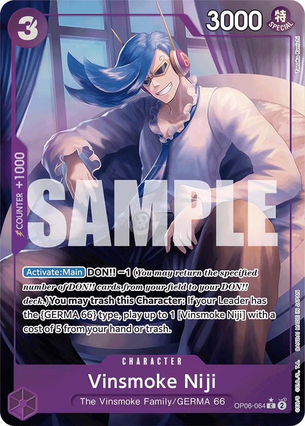 Vinsmoke Niji (OP06-064) (Full Art) [Premium Booster -The Best-] | Gamers Paradise