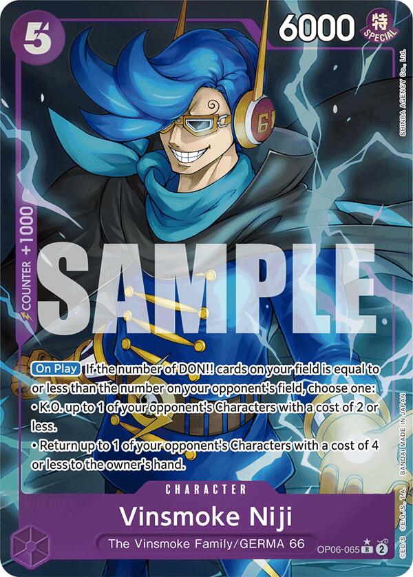 Vinsmoke Niji (OP06-065) (Alternate Art) [Premium Booster -The Best-] | Gamers Paradise