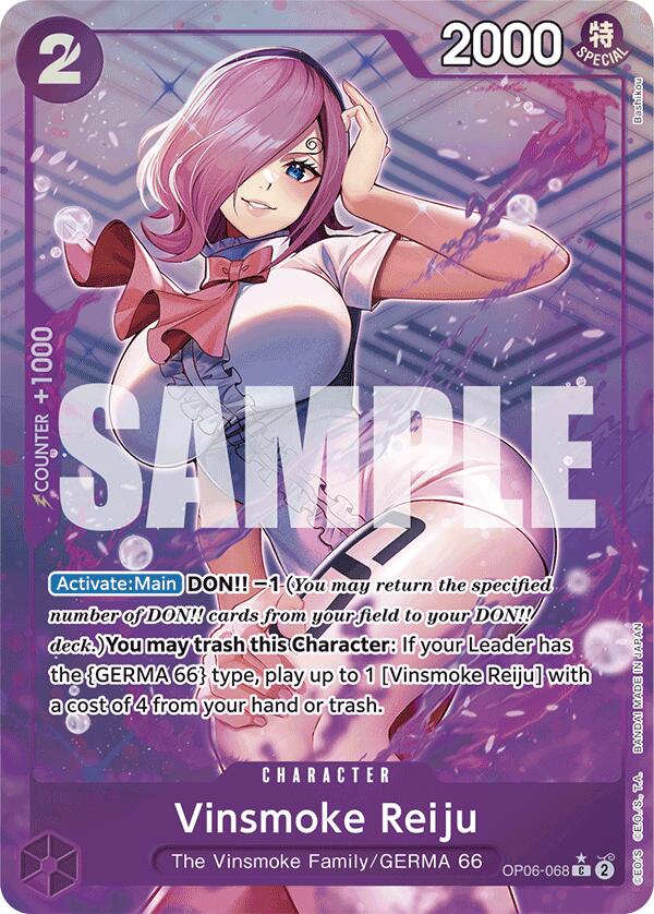 Vinsmoke Reiju (OP06-068) (Full Art) [Premium Booster -The Best-] | Gamers Paradise