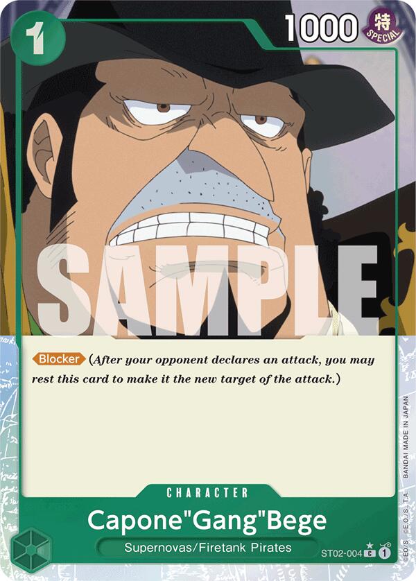 Capone"Gang"Bege (ST02-004) (Extended Art) [Premium Booster -The Best-] | Gamers Paradise
