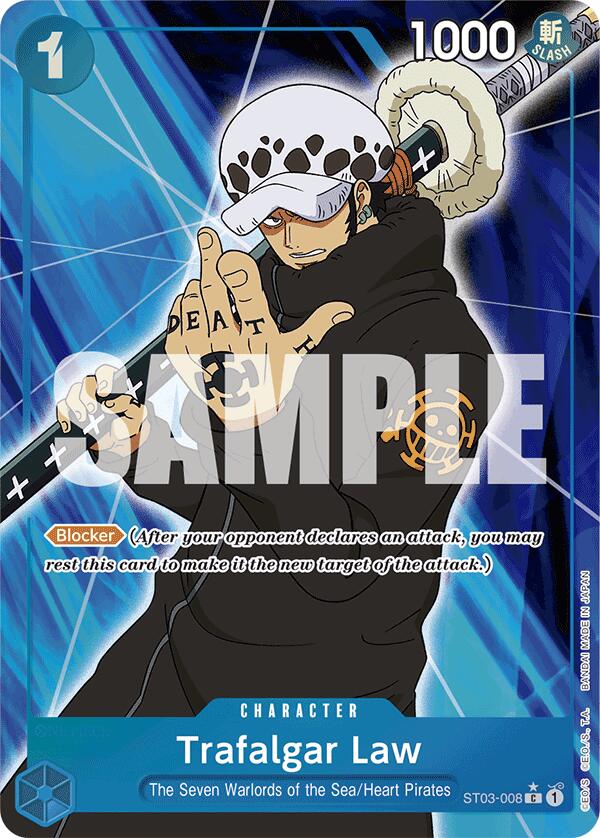 Trafalgar Law (ST03-008) (Full Art) [Premium Booster -The Best-] | Gamers Paradise