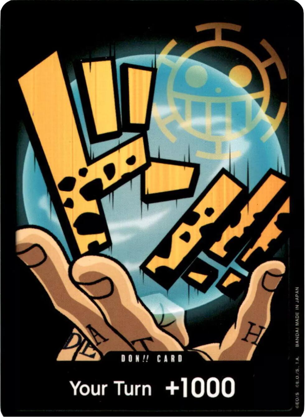 DON!! Card (Trafalgar Law) [Premium Booster -The Best-] | Gamers Paradise