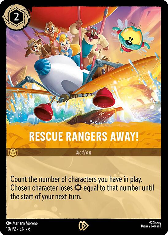 Rescue Rangers Away! (10/P2) [Promo Cards] | Gamers Paradise