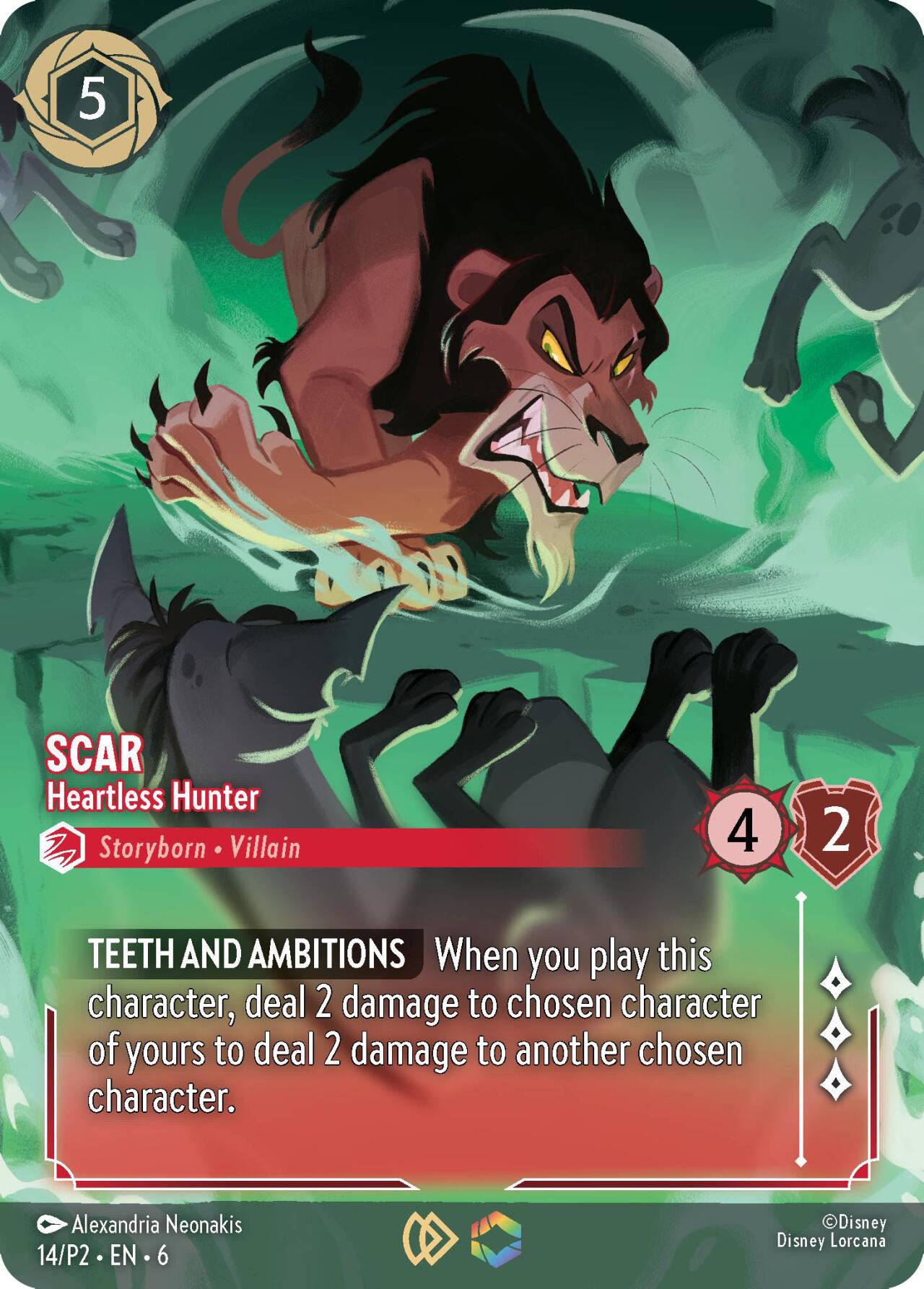 Scar - Heartless Hunter (Store Championship) (14) [Promo Cards] | Gamers Paradise