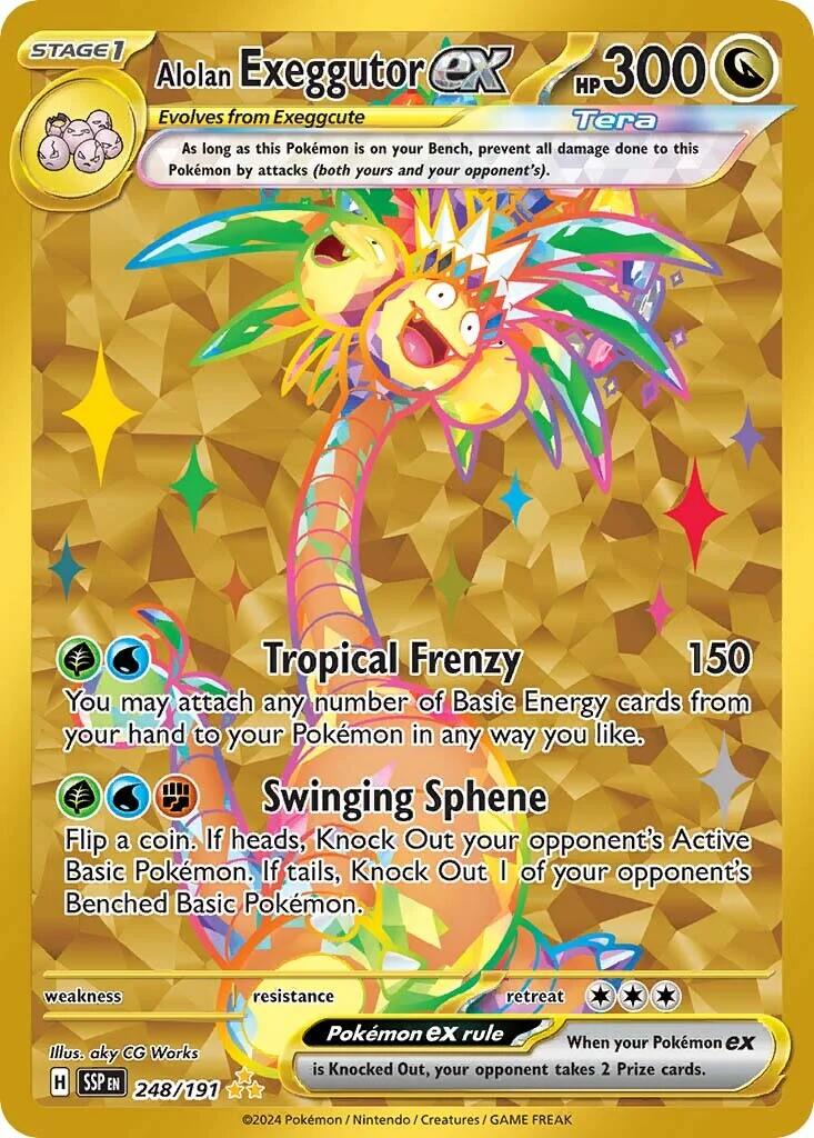 Alolan Exeggutor ex (248/191) [Scarlet & Violet: Surging Sparks] | Gamers Paradise