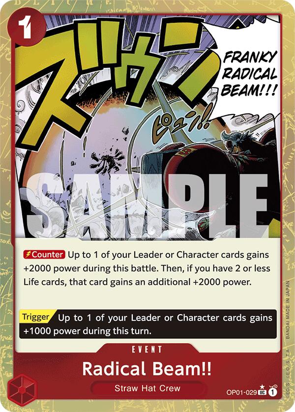 Radical Beam!! (Textured Foil) [Premium Booster -The Best-] | Gamers Paradise