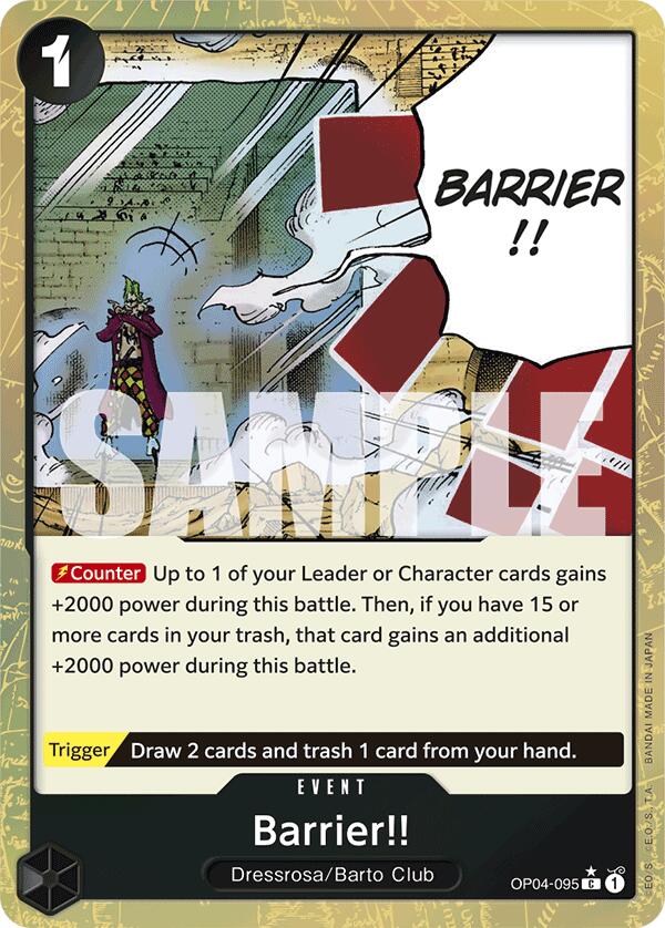 Barrier!! (Textured Foil) [Premium Booster -The Best-] | Gamers Paradise