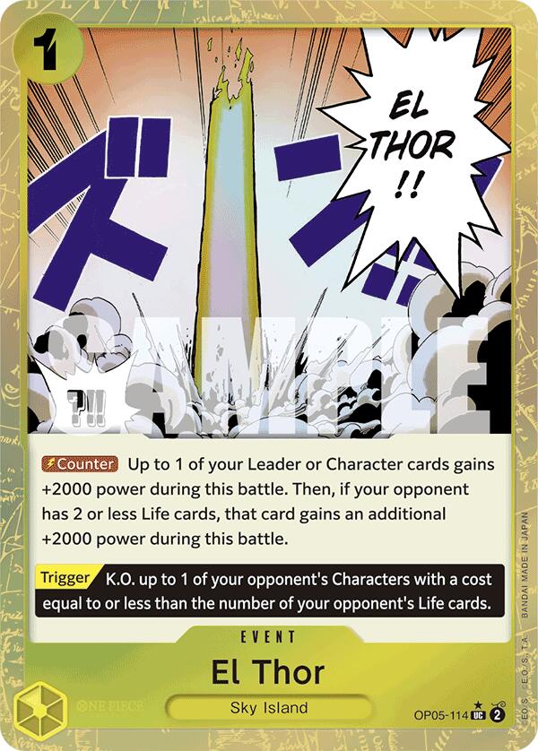 El Thor (Textured Foil) [Premium Booster -The Best-] | Gamers Paradise