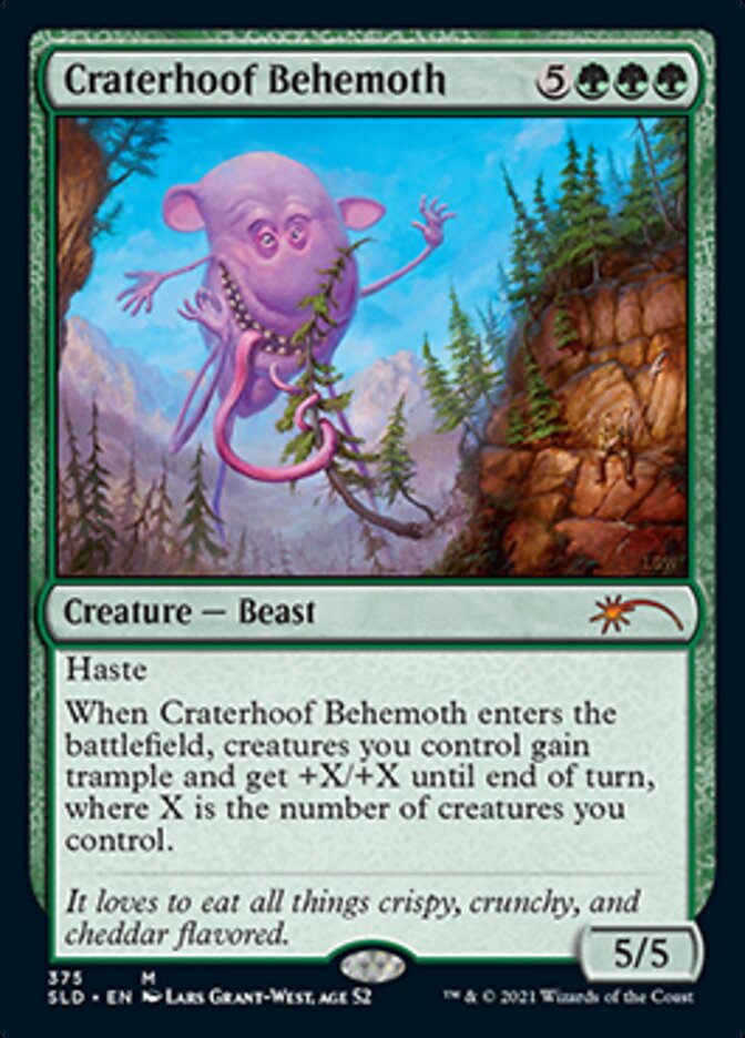 Craterhoof Behemoth (375) [Secret Lair Drop Series] | Gamers Paradise