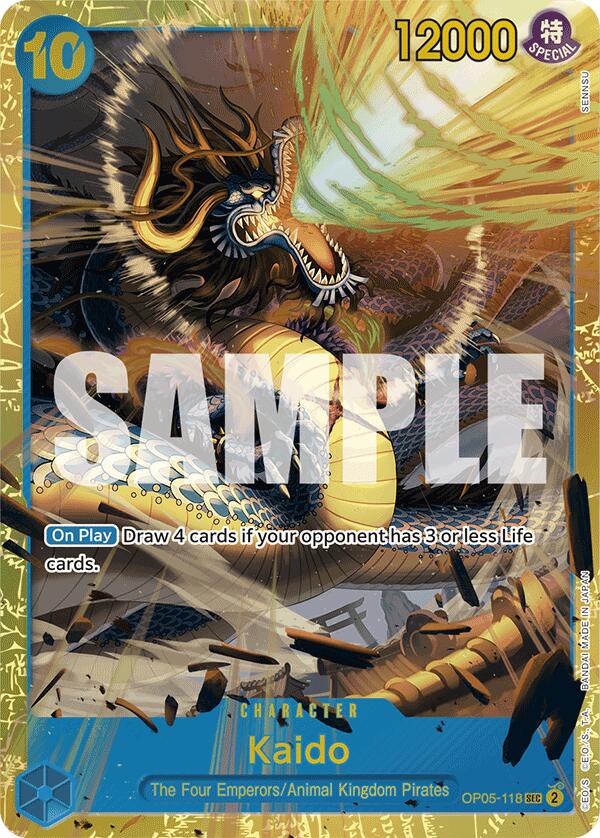 Kaido (OP05-118) (Reprint) [Premium Booster -The Best-] | Gamers Paradise