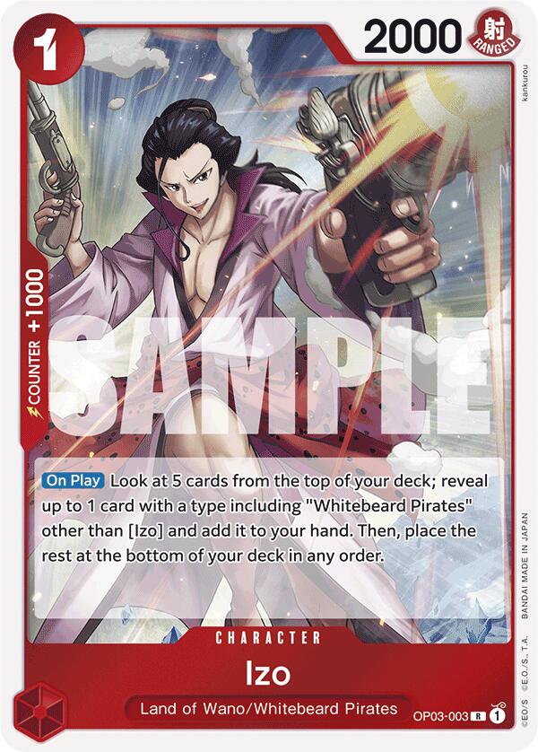 Izo (OP03-003) (Reprint) [Premium Booster -The Best-] | Gamers Paradise