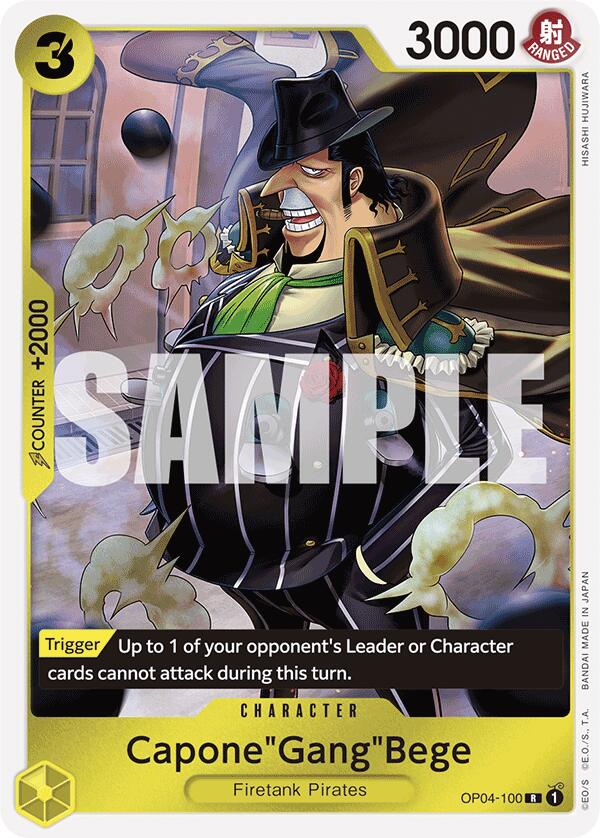 Capone"Gang"Bege (OP04-100) (Reprint) [Premium Booster -The Best-] | Gamers Paradise