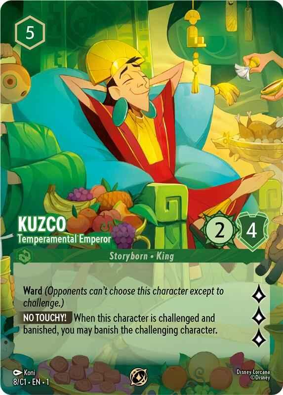 Kuzco - Temperamental Emperor (8) [Promo Cards] | Gamers Paradise