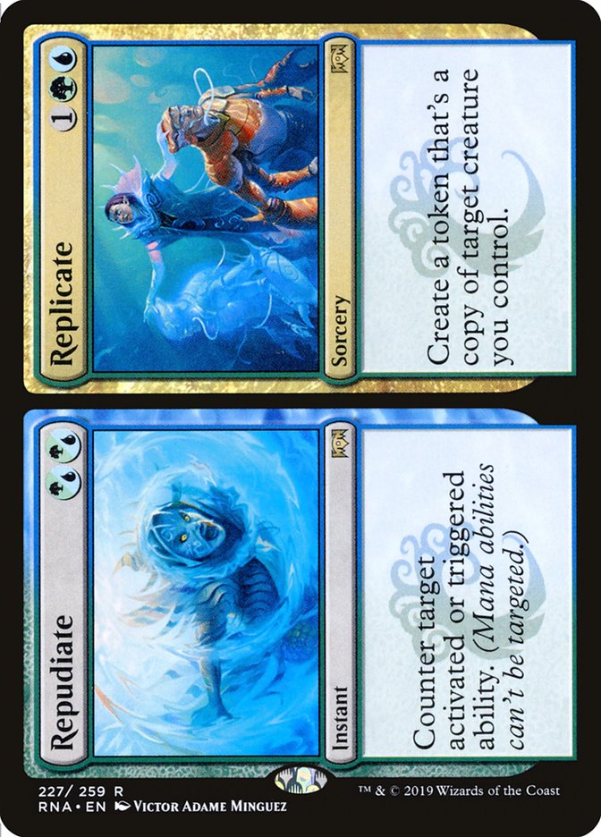 Repudiate // Replicate [Ravnica Allegiance] | Gamers Paradise