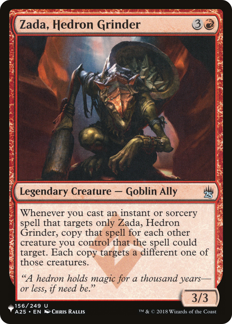 Zada, Hedron Grinder [The List Reprints] | Gamers Paradise