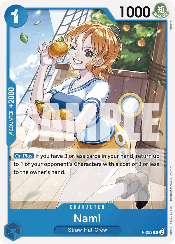 Nami (P-053) (Reprint) [Premium Booster -The Best-] | Gamers Paradise