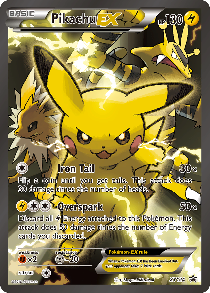 Pikachu EX (XY124) [XY: Black Star Promos] | Gamers Paradise