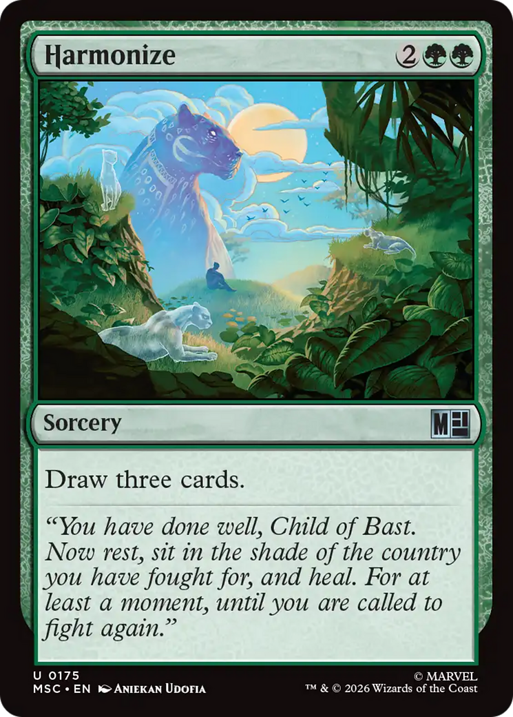 Harmonize (Surge Foil) [Marvel Super Heroes Commander] | Gamers Paradise