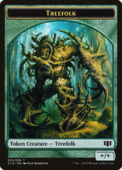 Treefolk // Wolf Double-Sided Token [Commander 2014 Tokens] | Gamers Paradise