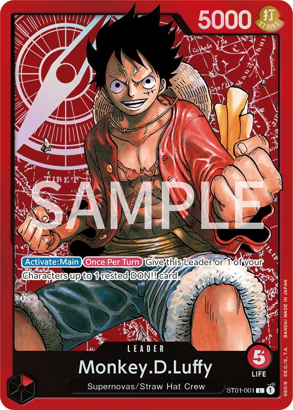 Monkey.D.Luffy [Revision Pack Cards] | Gamers Paradise