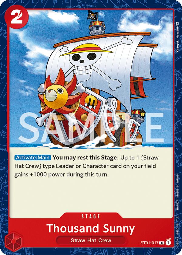 Thousand Sunny [Revision Pack Cards] | Gamers Paradise