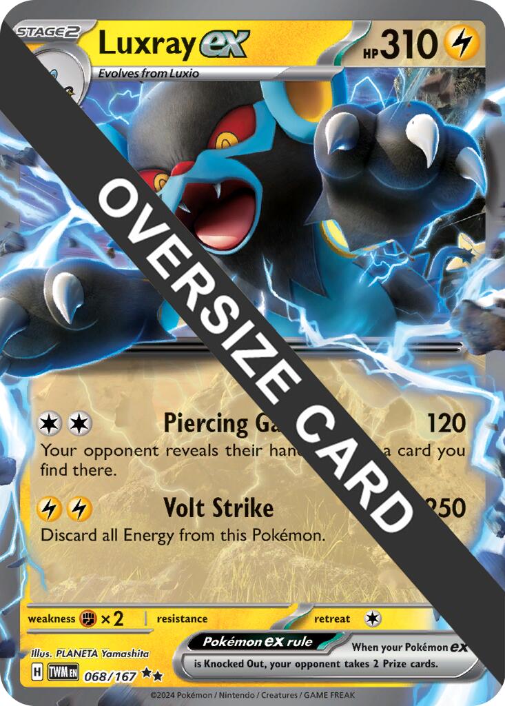 Luxray ex (068/167) (Jumbo Card) [Miscellaneous Cards] | Gamers Paradise