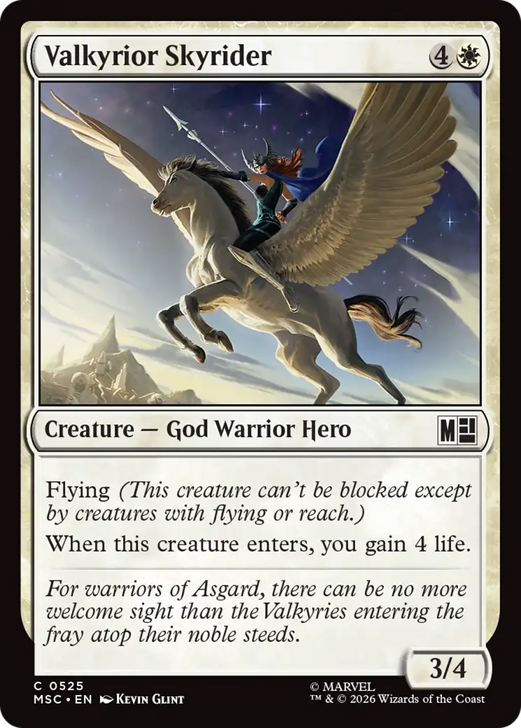 Valkyrior Skyrider [Marvel Super Heroes Commander] | Gamers Paradise