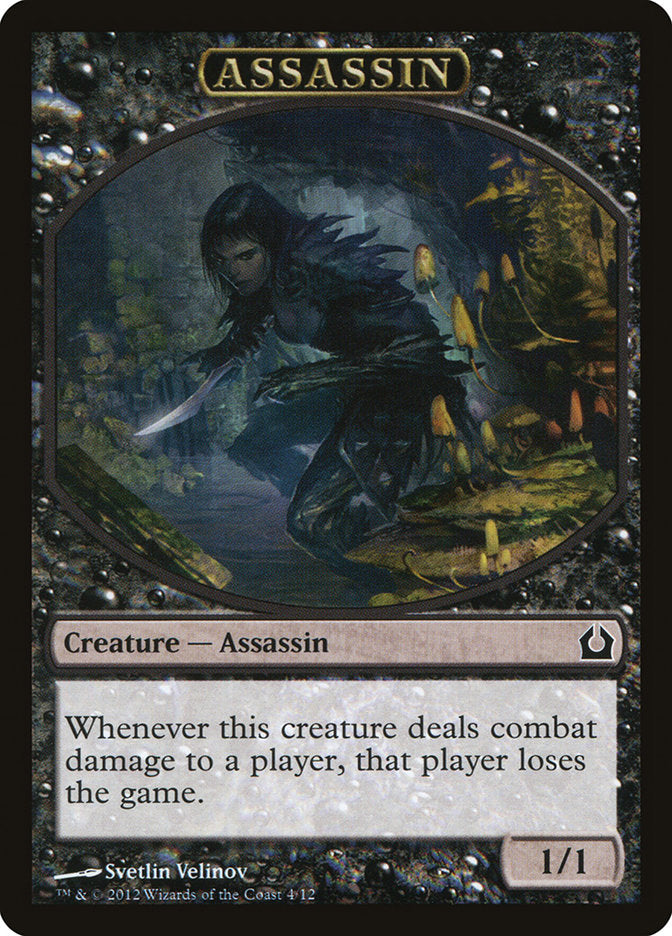Assassin Token [Return to Ravnica Tokens] | Gamers Paradise