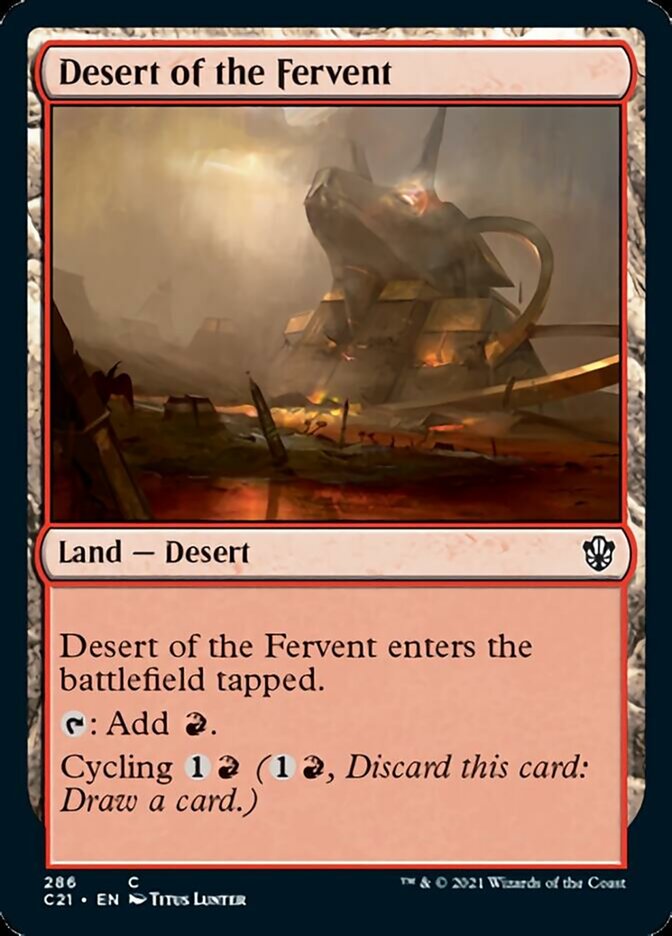 Desert of the Fervent [Commander 2021] | Gamers Paradise