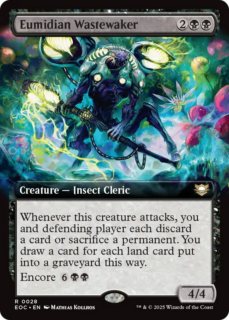 Eumidian Wastewaker (Extended Art) [Edge of Eternities Commander] | Gamers Paradise