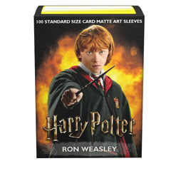 Dragon Shield: Standard 100ct Art Sleeves - Wizarding World (Ron Weasley) | Gamers Paradise