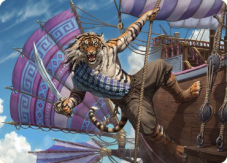 Jedit Ojanen, Mercenary Art Card [Dominaria United Art Series] | Gamers Paradise