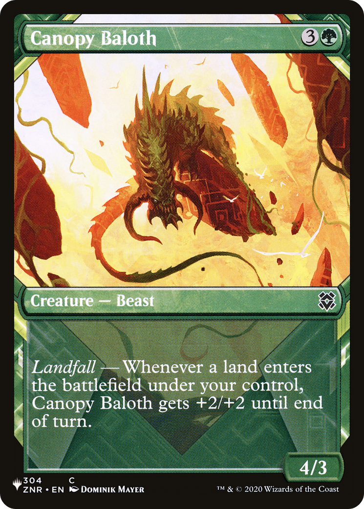 Canopy Baloth (Showcase) [The List] | Gamers Paradise