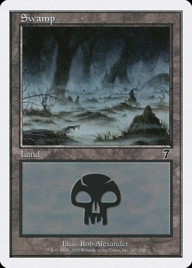 Swamp (347) [Seventh Edition] | Gamers Paradise