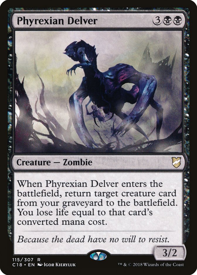 Phyrexian Delver [Commander 2018] | Gamers Paradise
