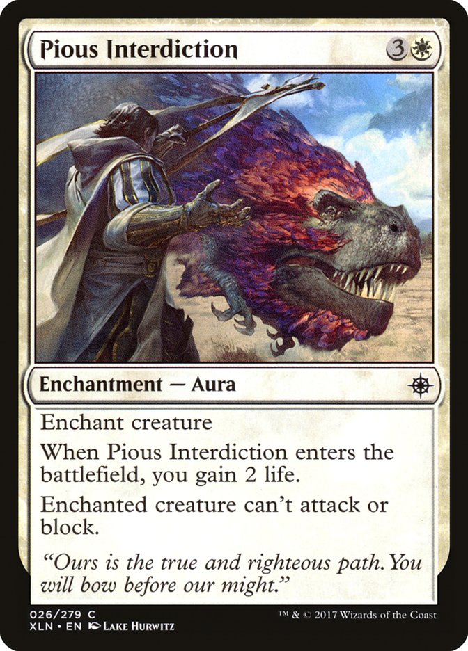 Pious Interdiction [Ixalan] | Gamers Paradise