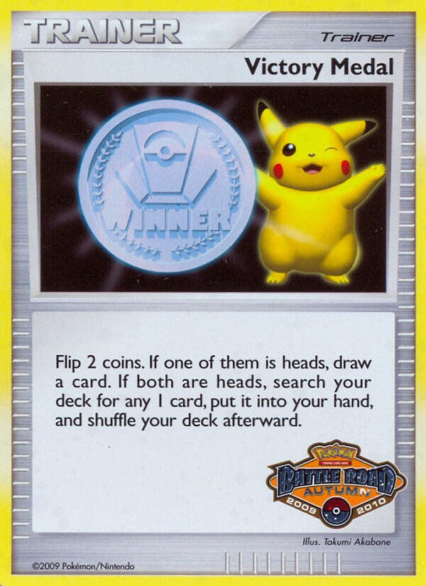 Victory Medal (2009-2010) (Battle Road Autumn) [League & Championship Cards] | Gamers Paradise