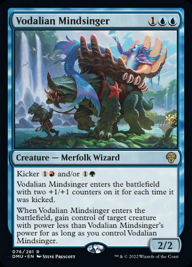 Vodalian Mindsinger (Promo Pack) [Dominaria United Promos] | Gamers Paradise