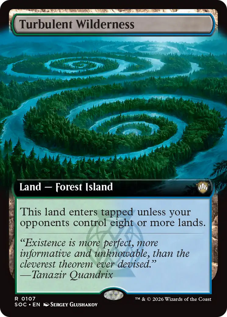 Turbulent Wilderness (Extended Art) [Secrets of Strixhaven Commander] | Gamers Paradise