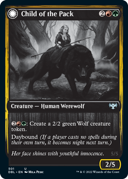 Child of the Pack // Savage Packmate [Innistrad: Double Feature] | Gamers Paradise