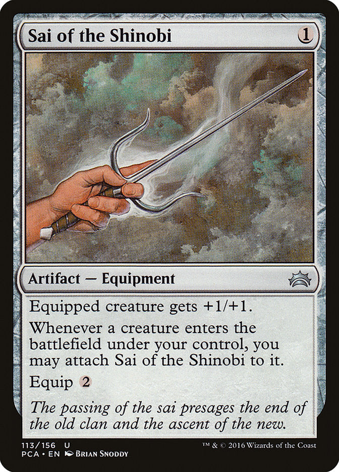 Sai of the Shinobi [Planechase Anthology] | Gamers Paradise